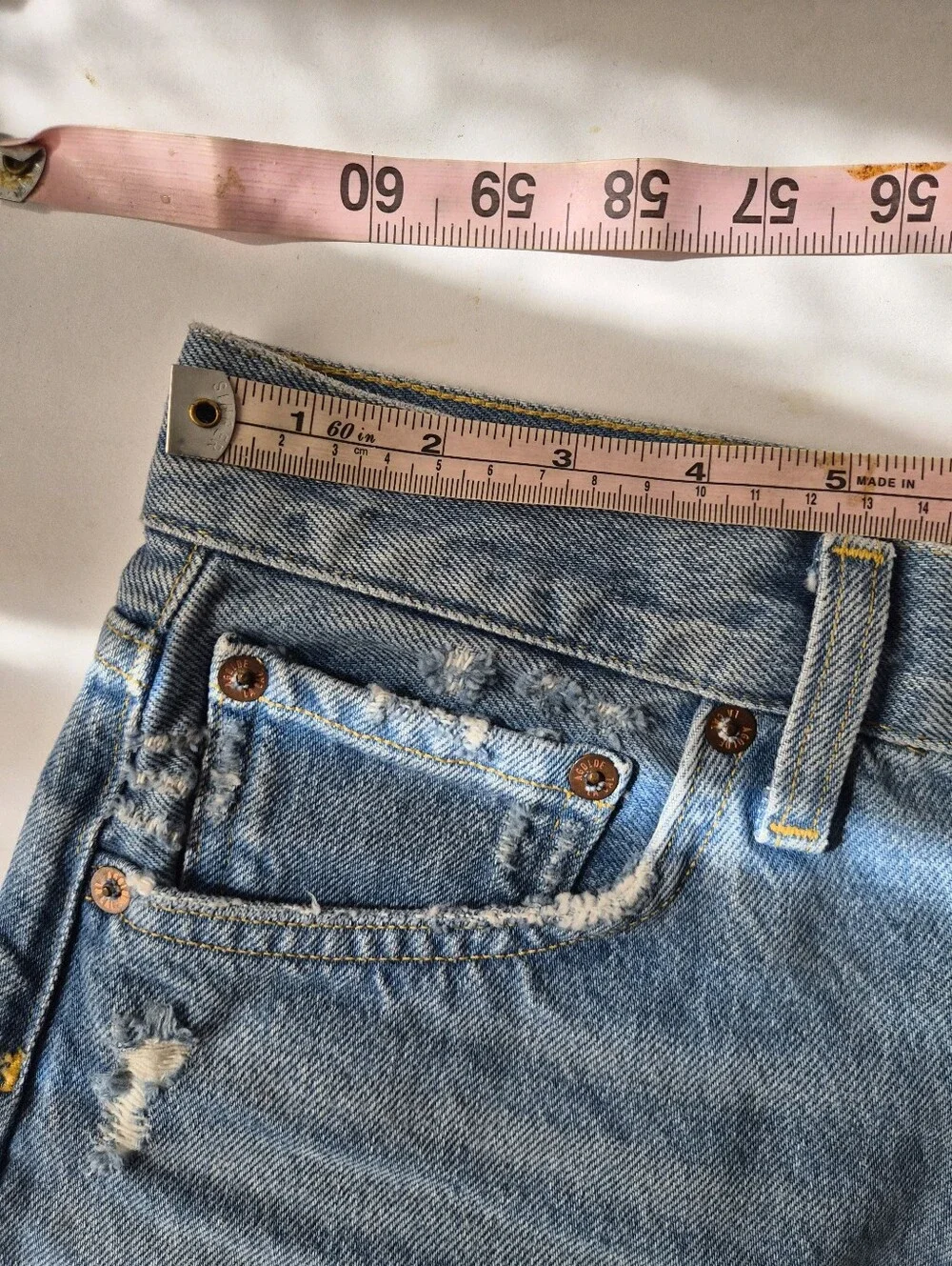 AGOLDE Parker Long Shorts 24 Swapmeet Coastal Cowgirl Clean Girl Vintage Grunge